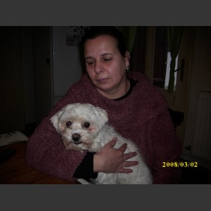 Teszárik Ingrid édesanyja